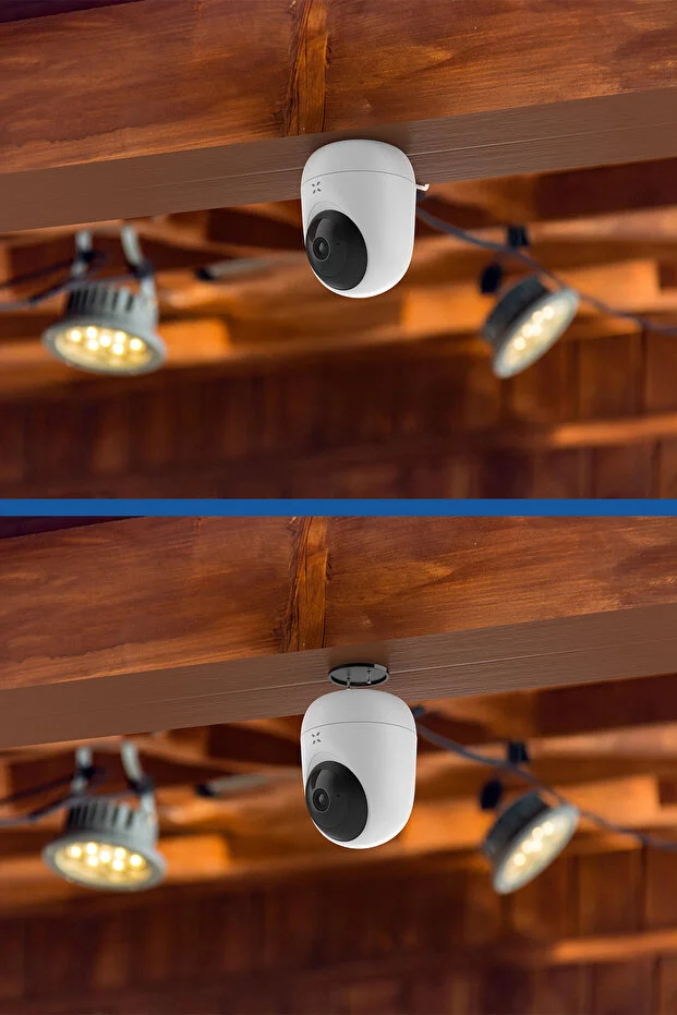 Ev Kamerası | 2K 3MP, WiFi, Mobil Kontrol, Sesli, 360° Ptz, Hareket Takip, İç Mekan Kamera